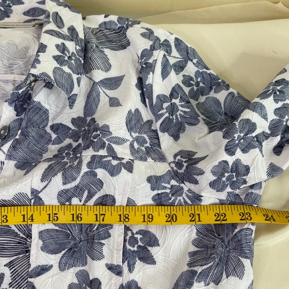 Drapers & Damon’s Vintage Inspired Women’s Button Down Floral Jacket Size XL - Picture 11 of 13